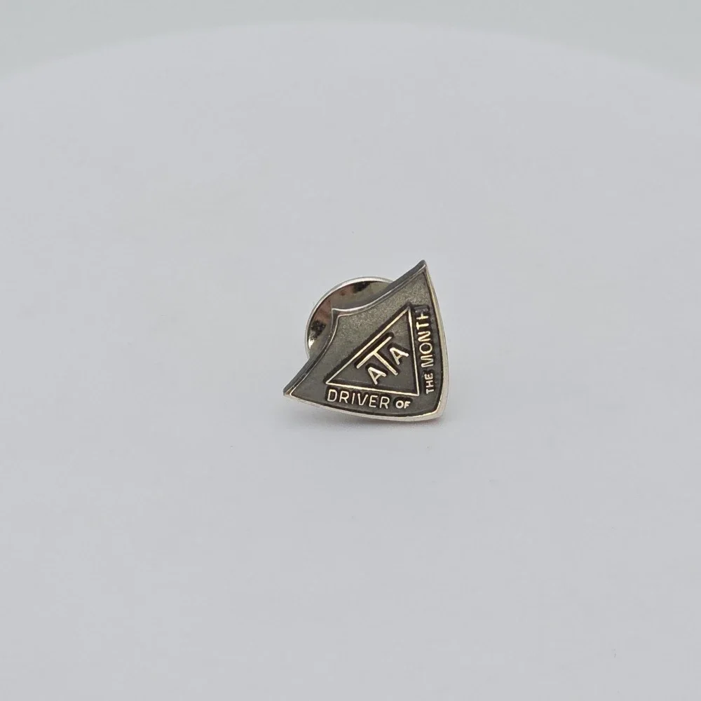 ATA Pin 'Driver of‎ the Month' 925 Sterling Silver American Trucking Association